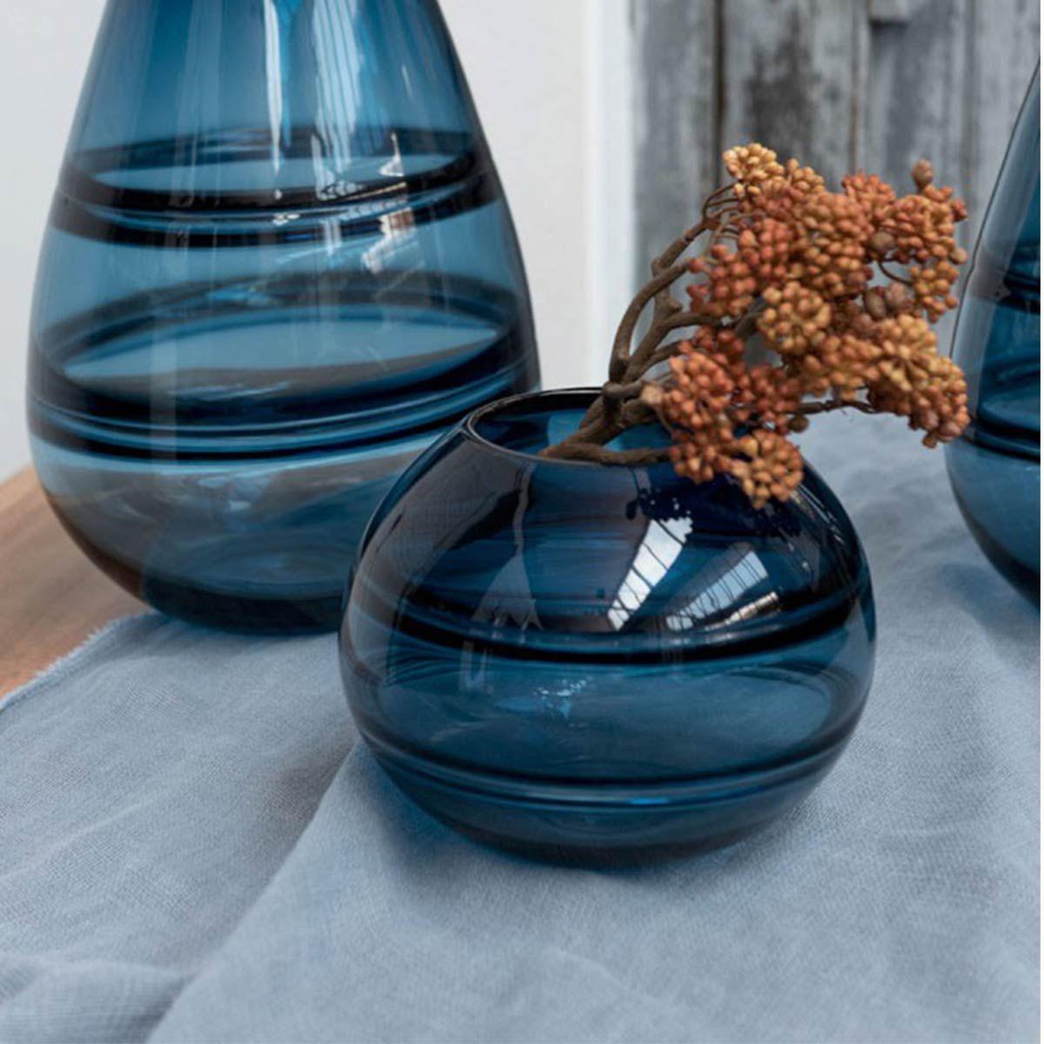 Voir la diapositive 5 : J-LINE Plaid imitation fourrure  cutie  130x180cm bleu