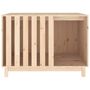 Voir la diapositive 5 : VIDAXL Niche pour chien 100x70x72 cm Bois de pin massif