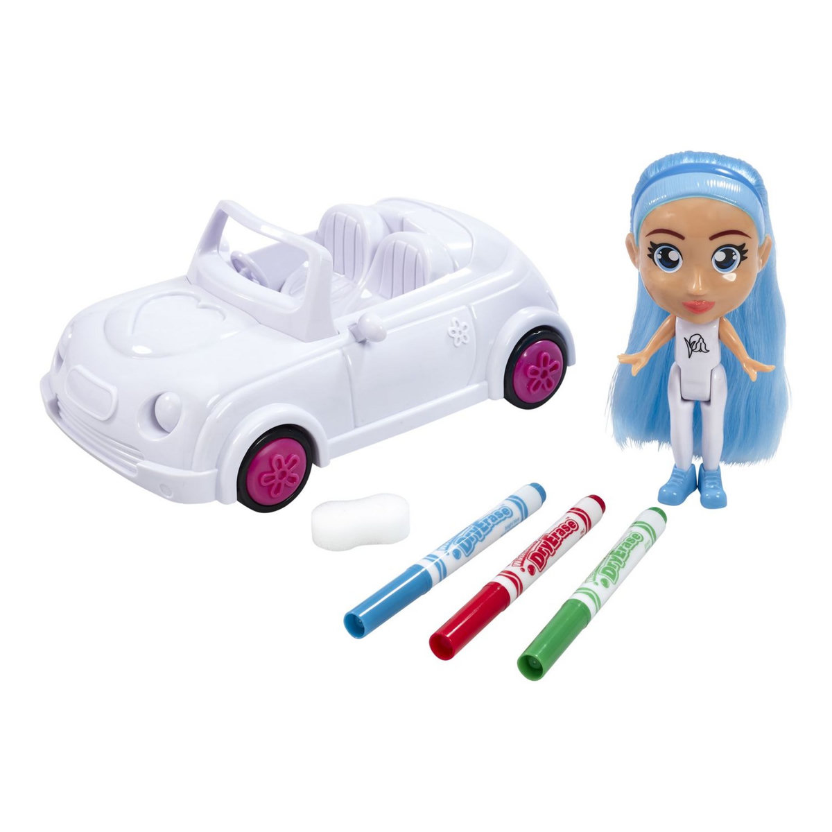 GOLIATH Poupées Colour 'n' Style Friends Colour Cars