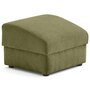 Voir la diapositive 1 : LISA DESIGN Bastille - pouf en tissu velours relief