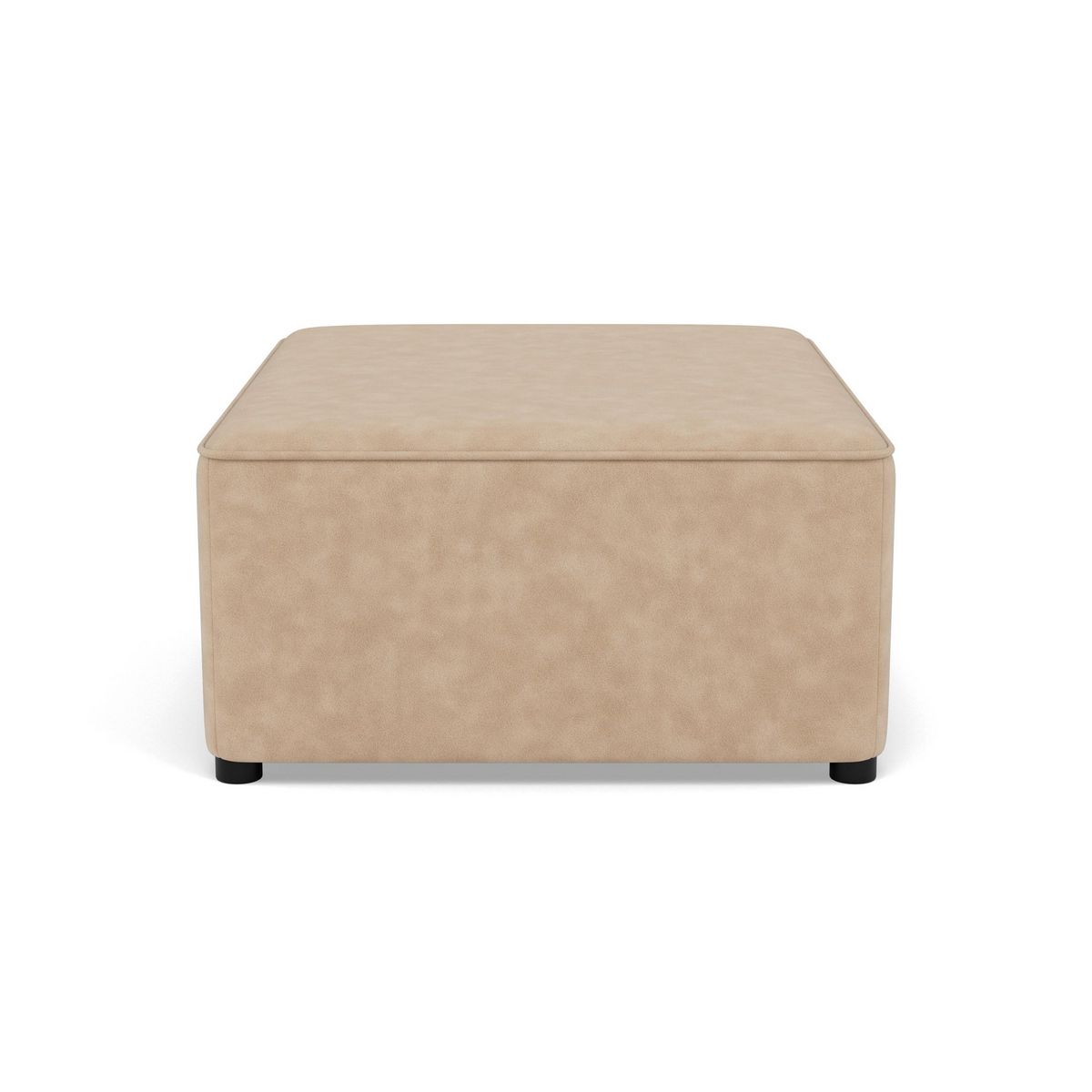 BEST MOBILIER Topaze - pouf en simili