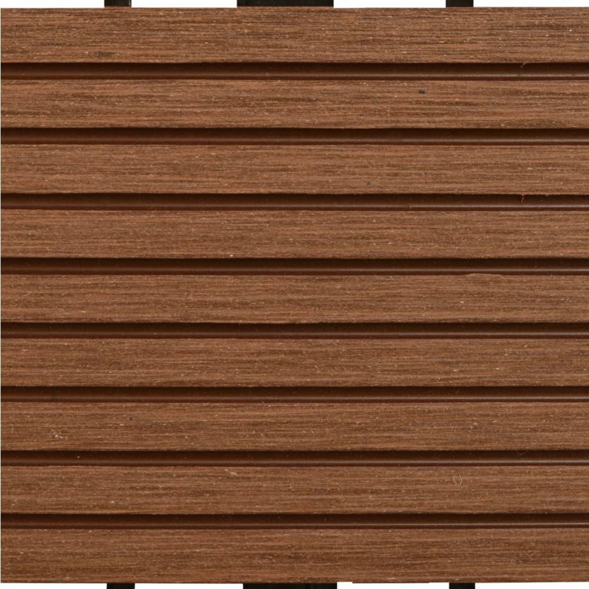 VIDAXL Carreau de terrasse 22 pcs 30 x 30 cm 2 m^2 WPC Marron