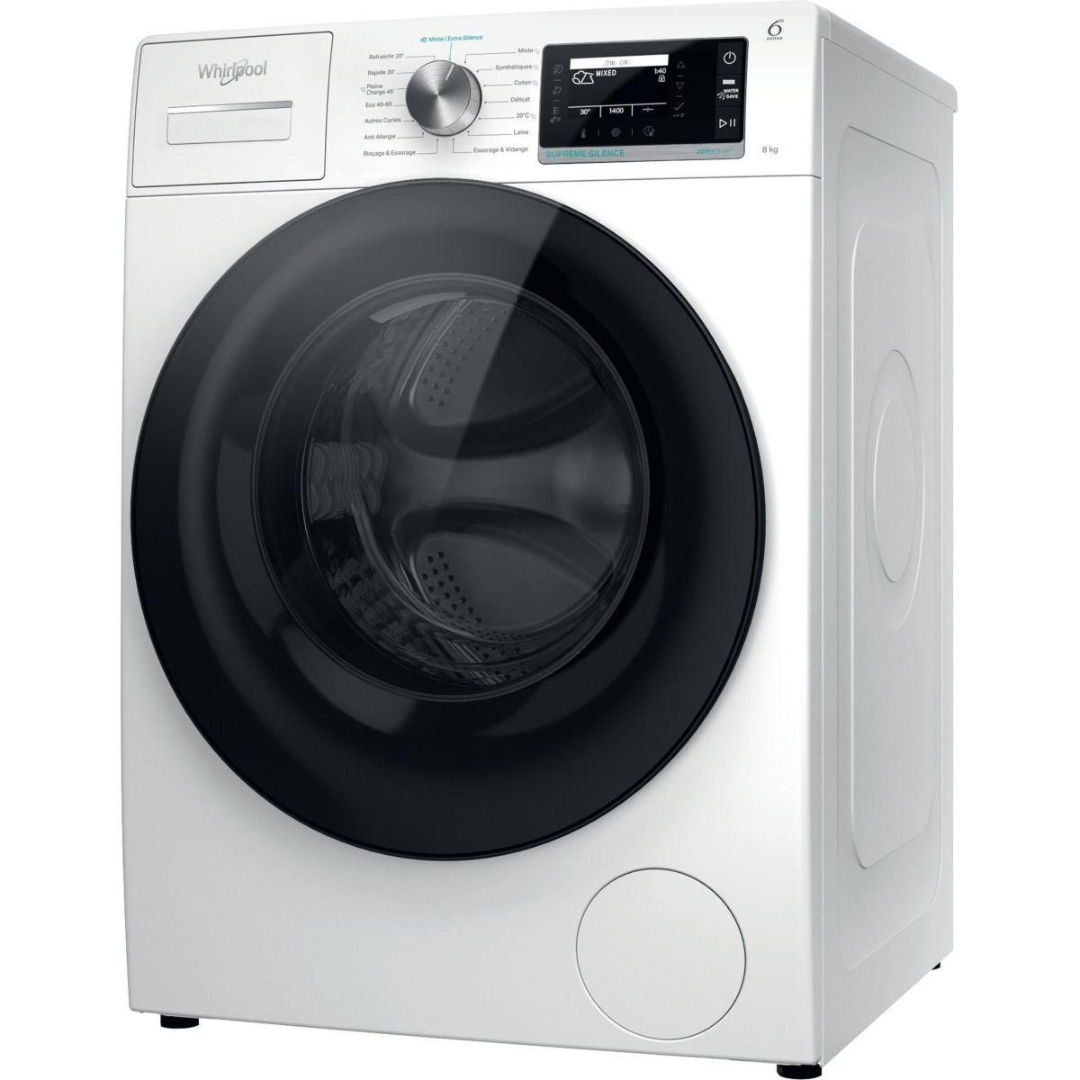 Whirlpool Lave linge hublot W7X89B SILENCE FR