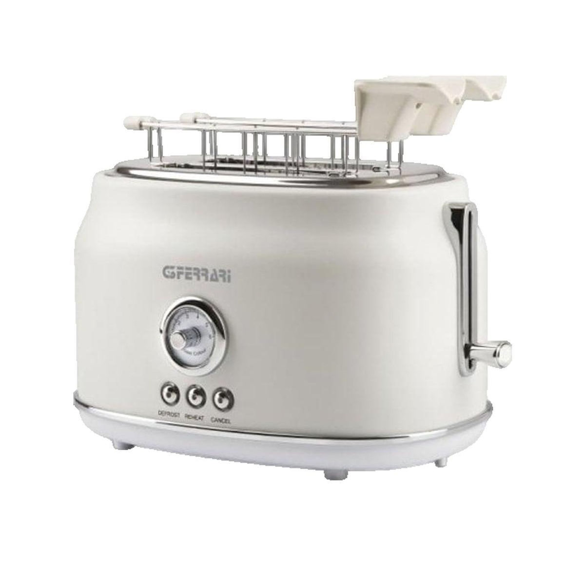 FERRARI Grille pain G3Ferrari G10134WH Blanc acier inoxydable