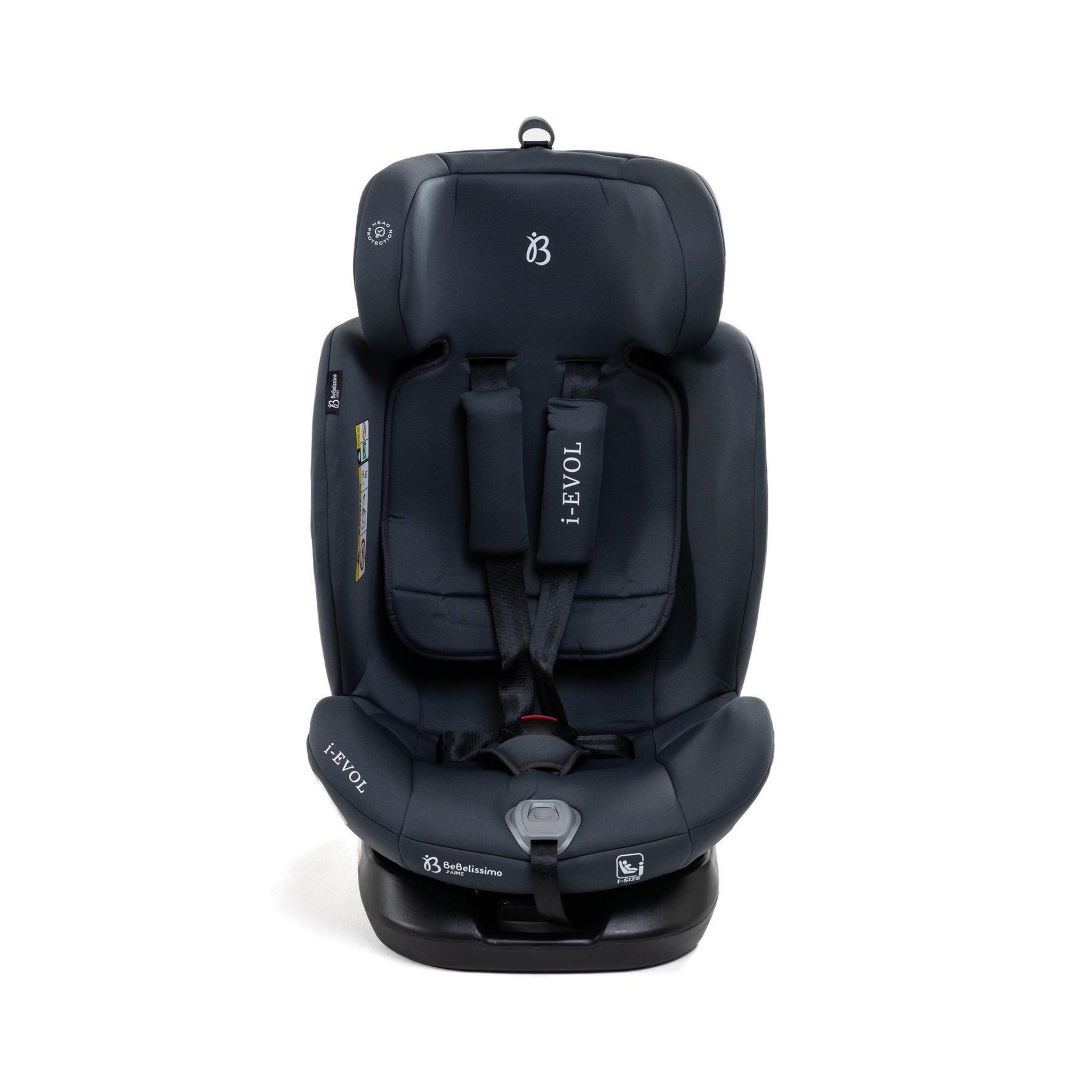 Voir la diapositive 5 : BEBELISSIMO Siège auto Isofix - pivontant 360 ° - 40-150 cm -  0-36kg  i- Evol - gris foncé