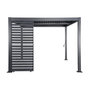 Voir la diapositive 2 : SWEEEK Persienne 100cm pour pergola bioclimatique aluminium anthracite Palace