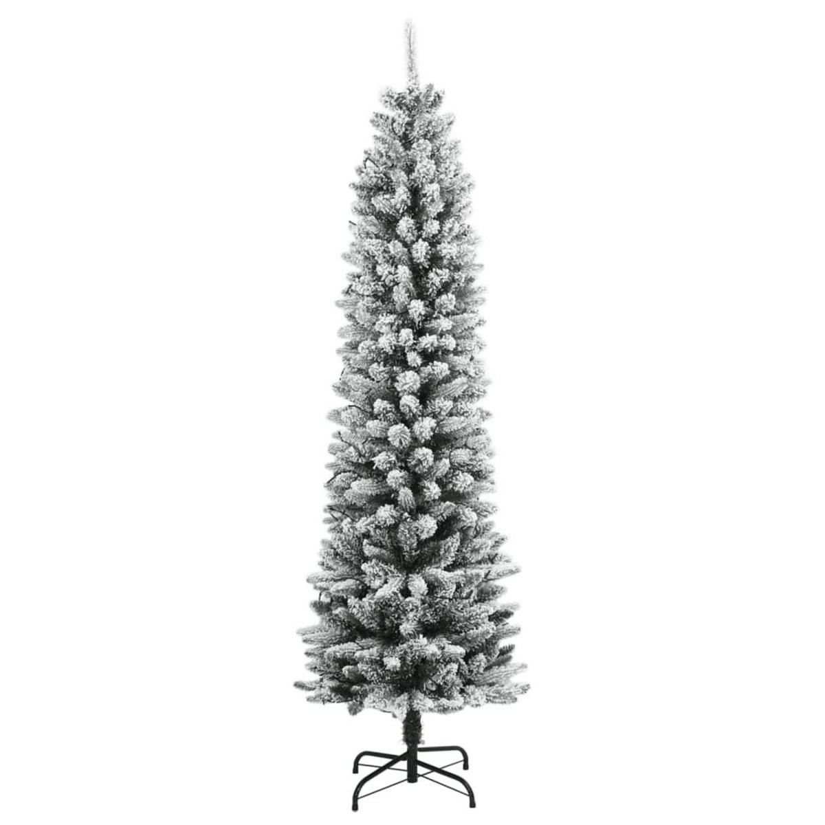 VIDAXL Sapin de Noël artificiel 300 LED et neige floquee 240 cm