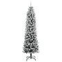 Voir la diapositive 3 : VIDAXL Sapin de Noël artificiel 300 LED et neige floquee 240 cm