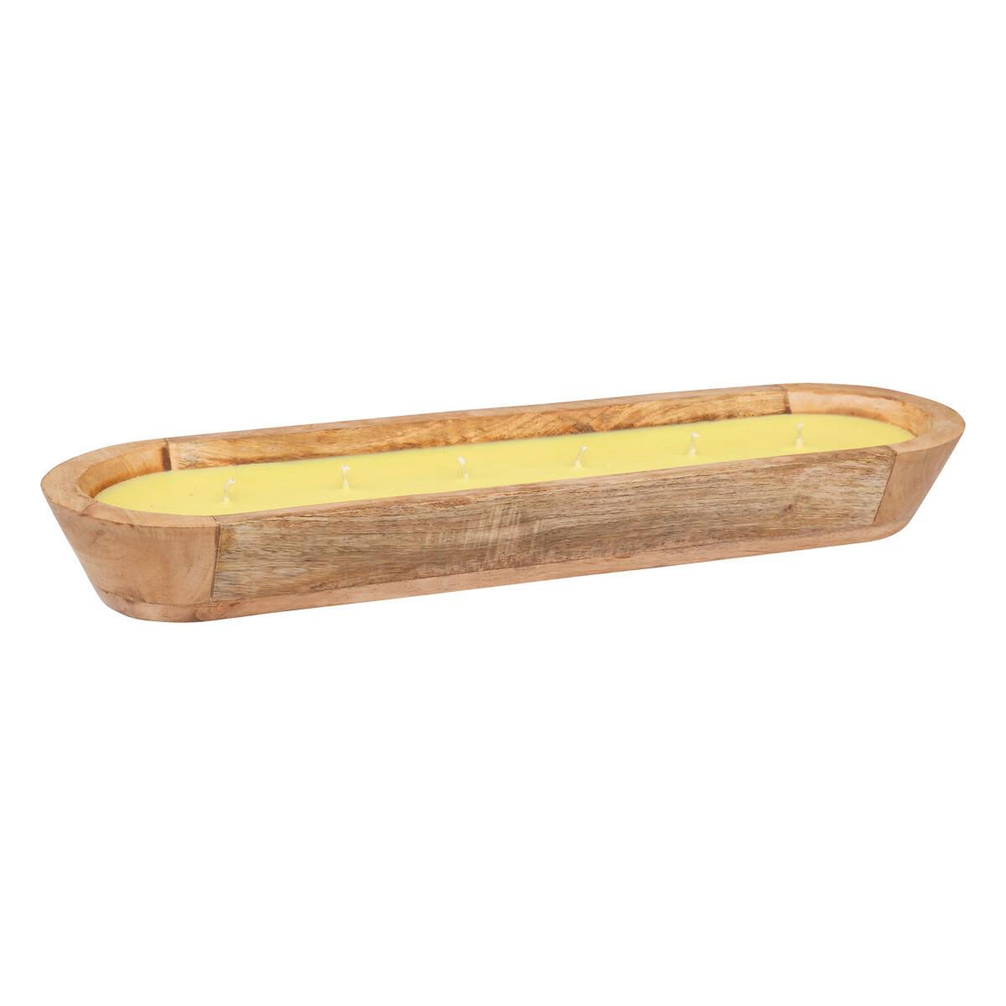 ATMOSPHERA Bougie parfumée en bois  paola  900g citronnelle