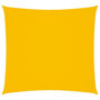 Voir la diapositive 2 : VIDAXL Voile de parasol tissu oxford carre 4,5x4,5 m jaune