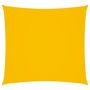 Voir la diapositive 2 : VIDAXL Voile de parasol tissu oxford carre 4,5x4,5 m jaune