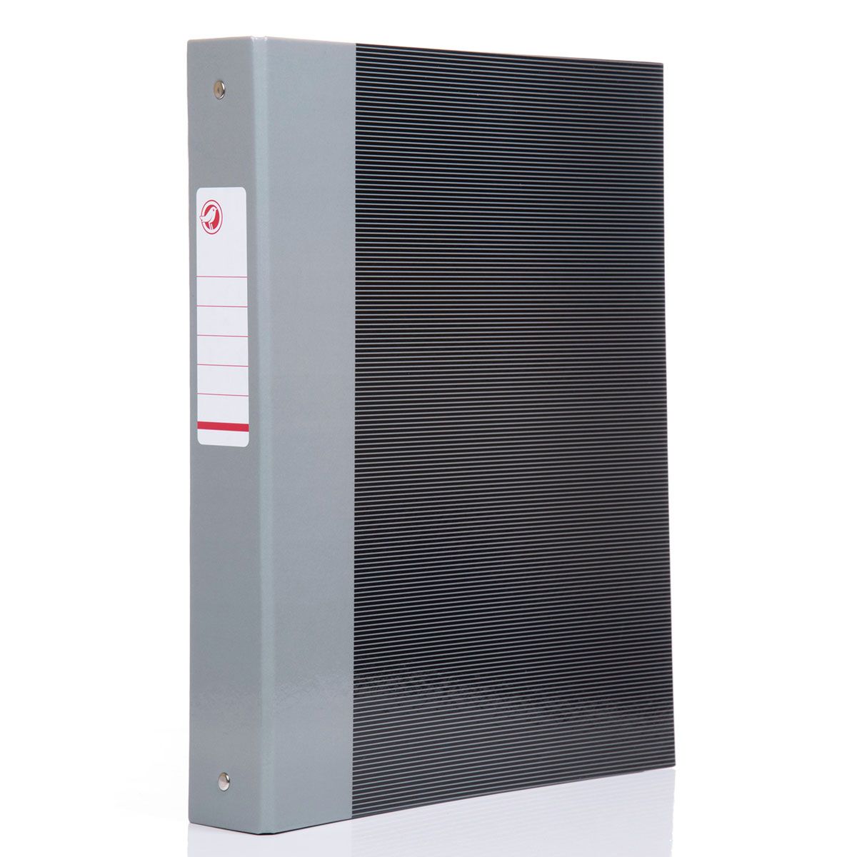 AUCHAN Classeur A4 rigide dos 40mm gris