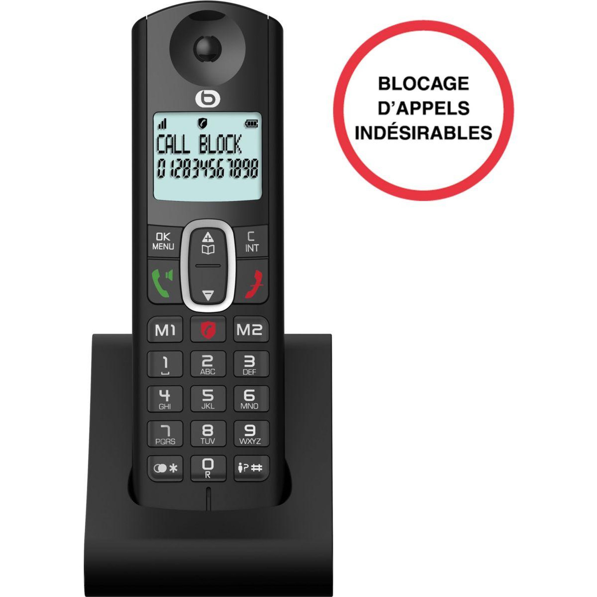 ESSENTIEL B Téléphone sans fil Tribu solo V3