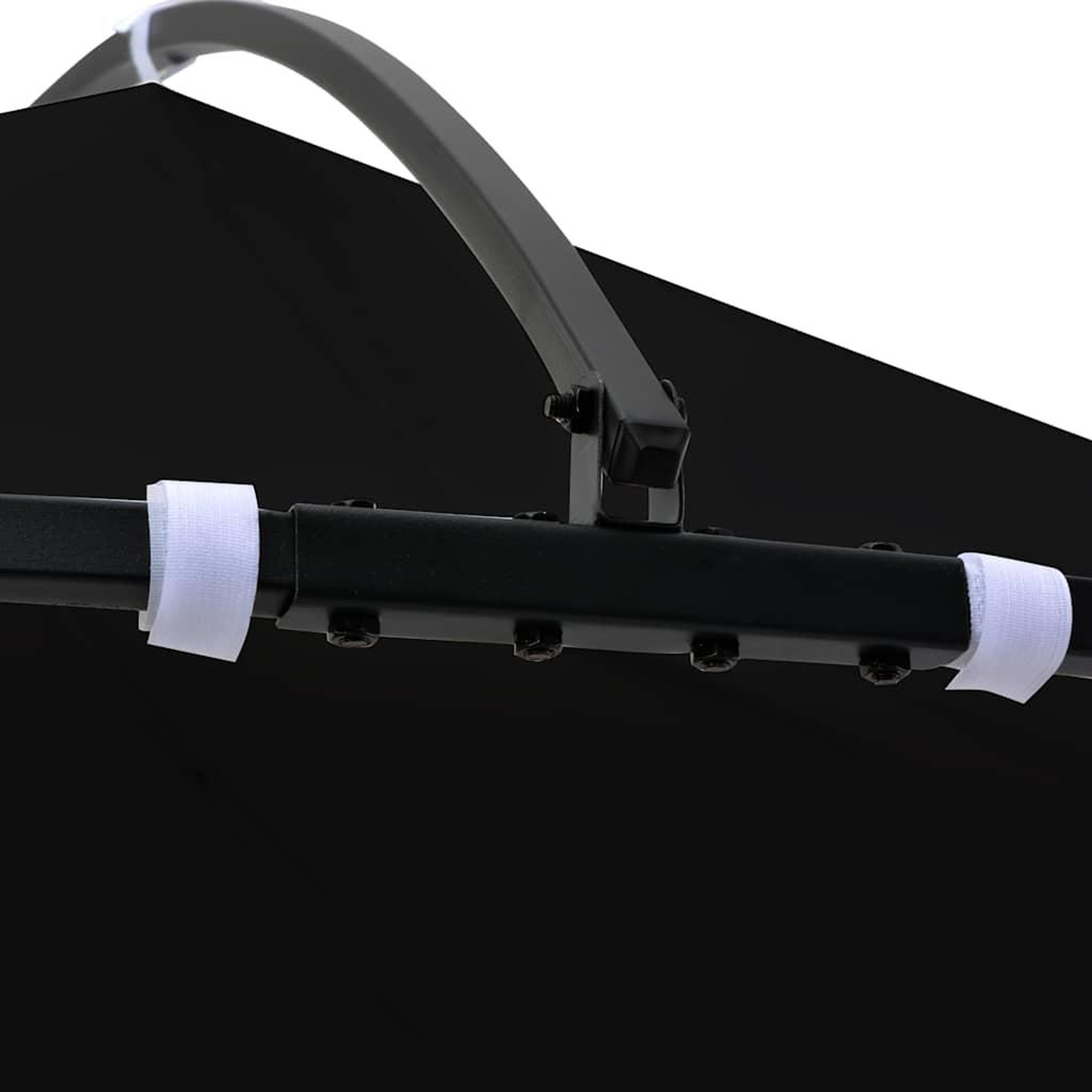 Voir la diapositive 5 : VIDAXL Belvedere 300 x 290 cm Anthracite Rond