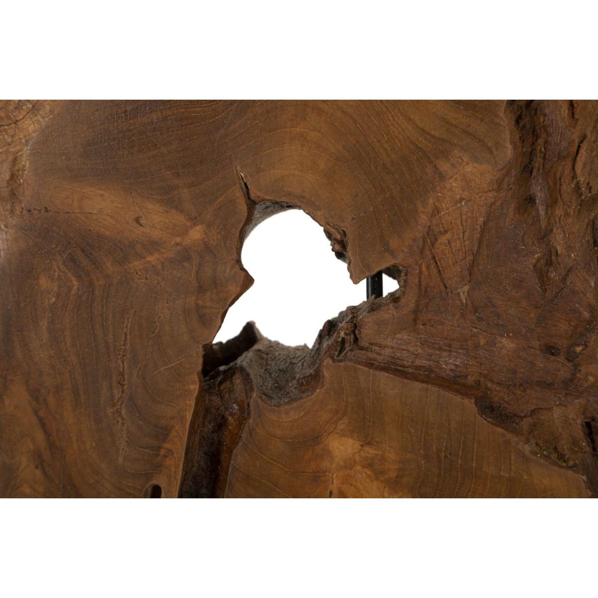 Voir la diapositive 5 : Paris Prix Lampe à poser en teck  kepala  69cm marron