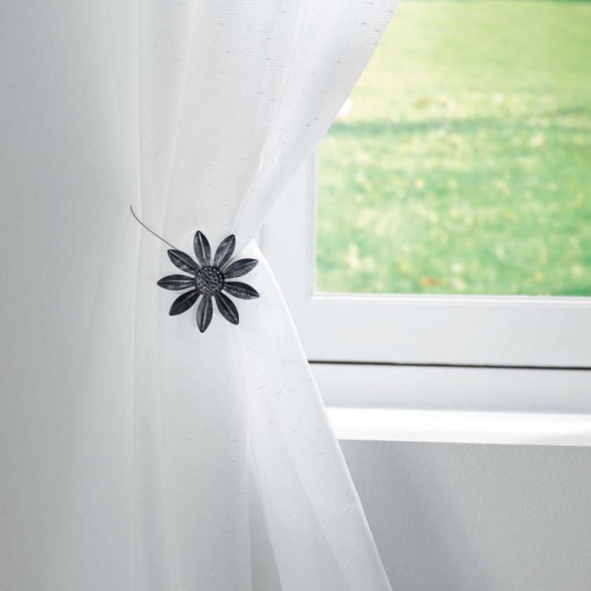 Paris Prix Embrasse de Rideau Aimantée  Margery  30cm Noir