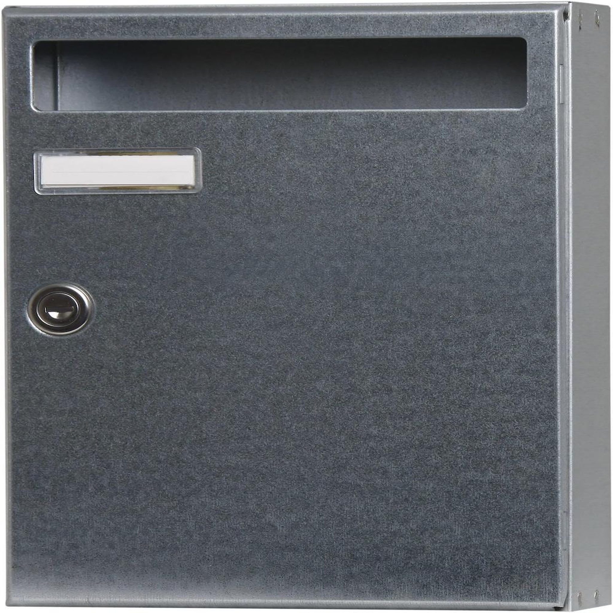 RENZ Boîte aux lettres compacte 1 porte extérieur - Saphir - acier gris