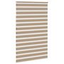 Voir la diapositive 4 : VIDAXL Store zebre marron sable largeur du tissu 140,9cm polyester