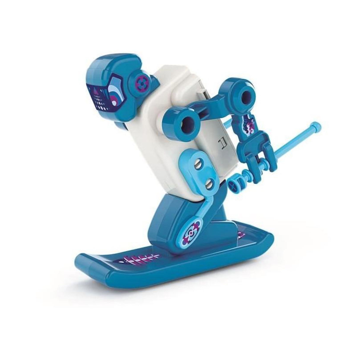 CLEMENTONI Robot éducatif – Action Robot Skier – Clementoni – Jeu scientifique enfant