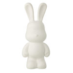 Paris Prix Statue Lapin en Résine  Eddy  59cm Blanc