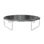 Voir la diapositive 5 : SWEEEK Trampoline rond Ø 370cm gris - Saturne Inner XXL – trampoline de jardin avec filet de protection intérieur. échelle. bâche. filet pour chaussures et kit d'ancrage