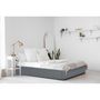 Voir la diapositive 1 : Habitat et Jardin Lit simple en PVC avec coffre  Ava  - 90 x 190 cm - Gris