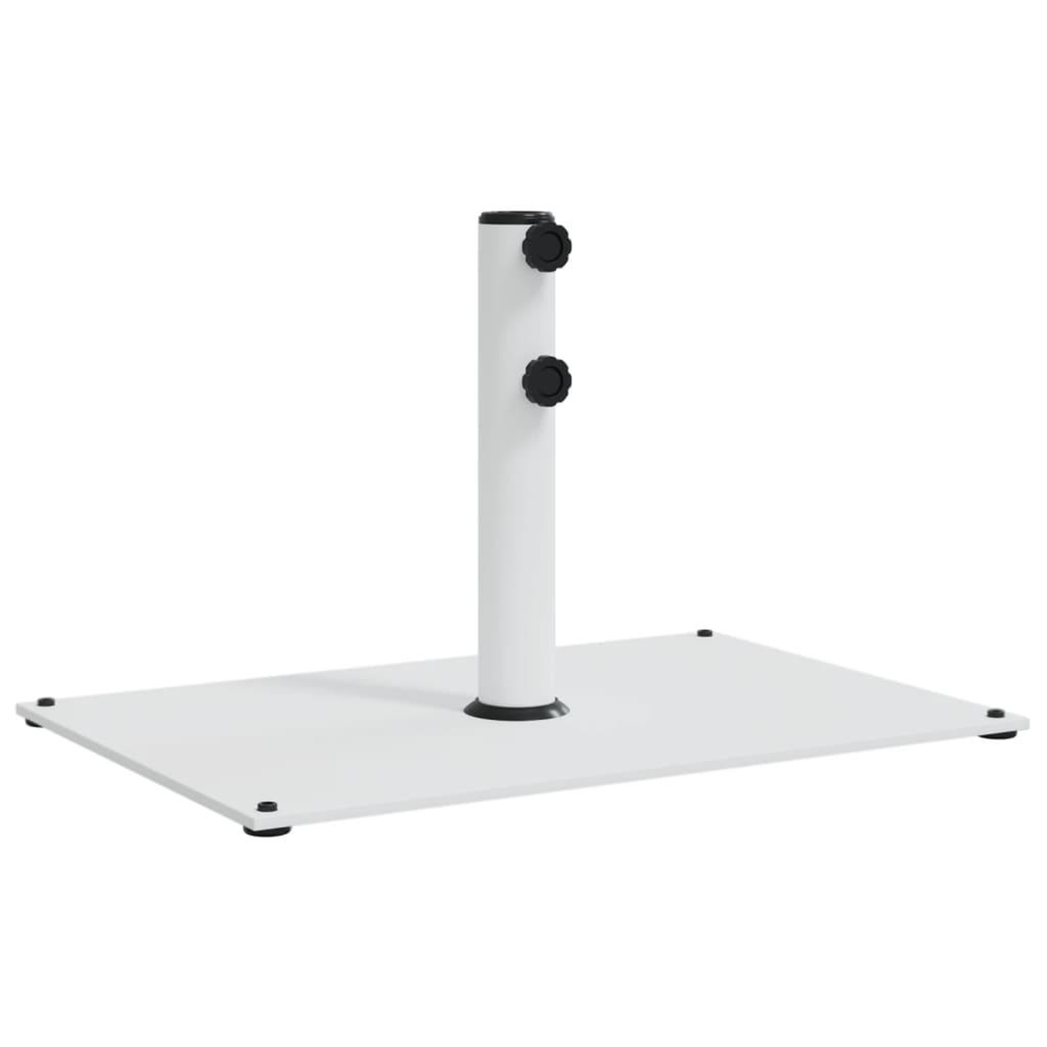 Voir la diapositive 2 : VIDAXL Base de parasol pour mats Ø32/38/48 mm 15 kg rectangulaire