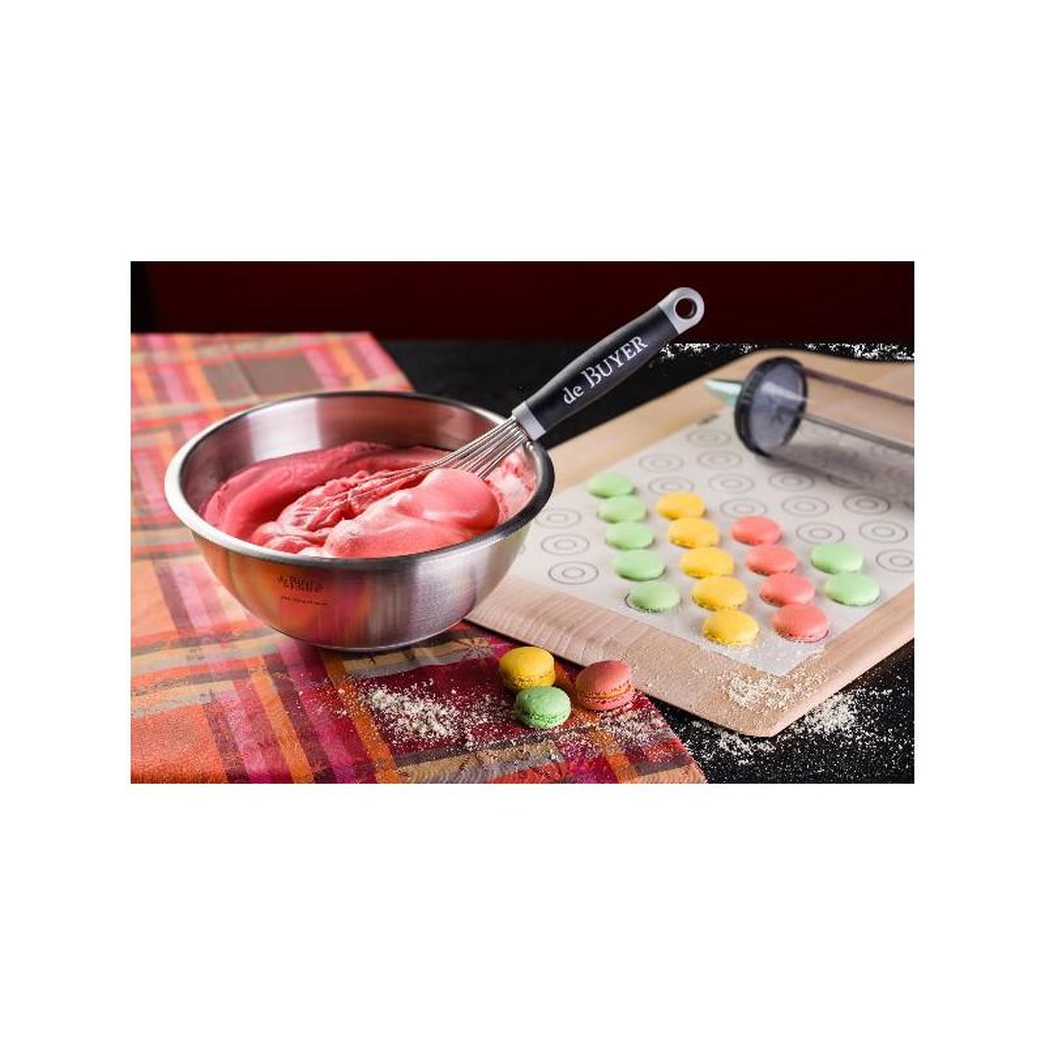 Voir la diapositive 2 : De buyer Bol patissier fond anti-dérapant 24cm - 3373.24