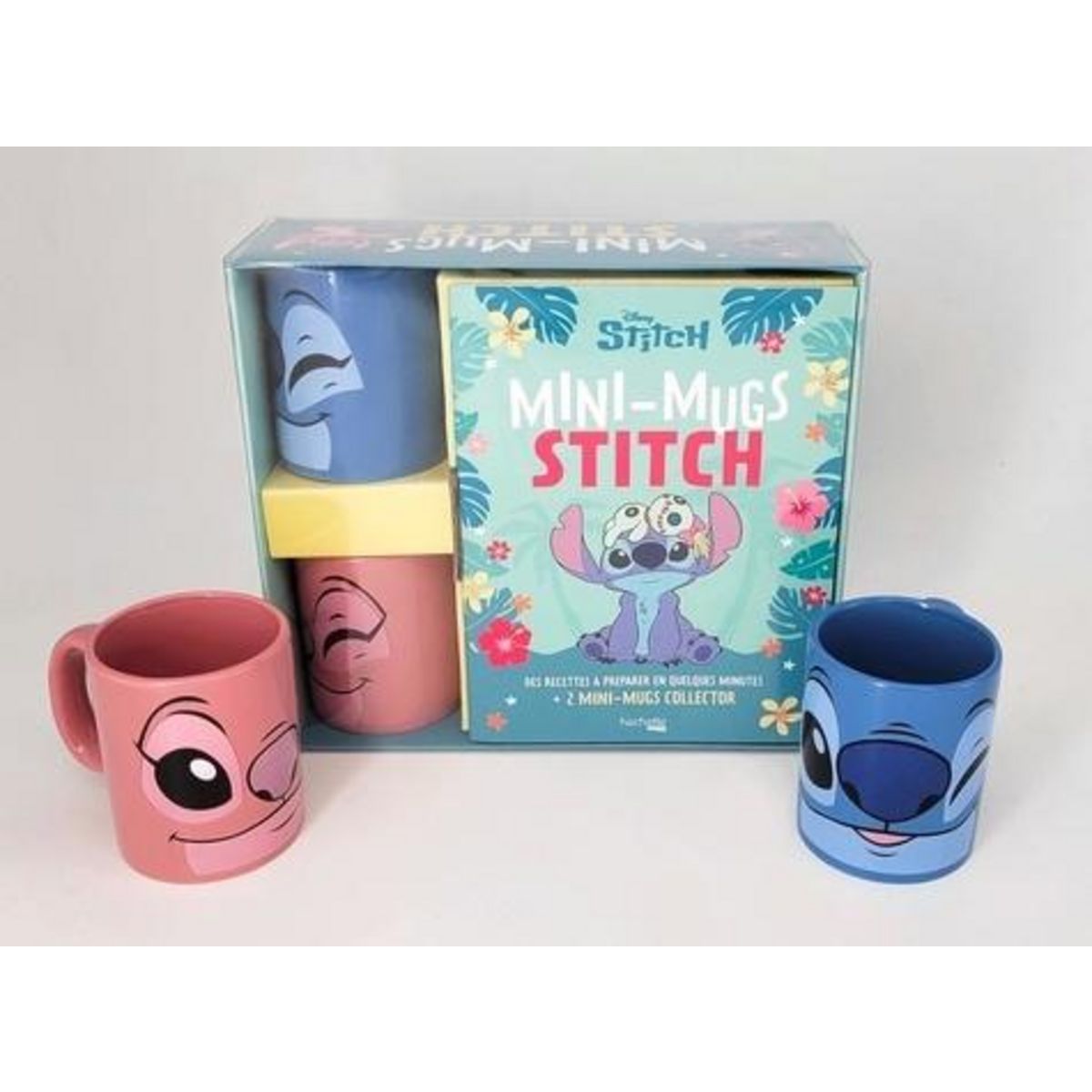MINI-MUGS STITCH. COFFRET AVEC 2 MINI-MUGS, Hachette Heroes