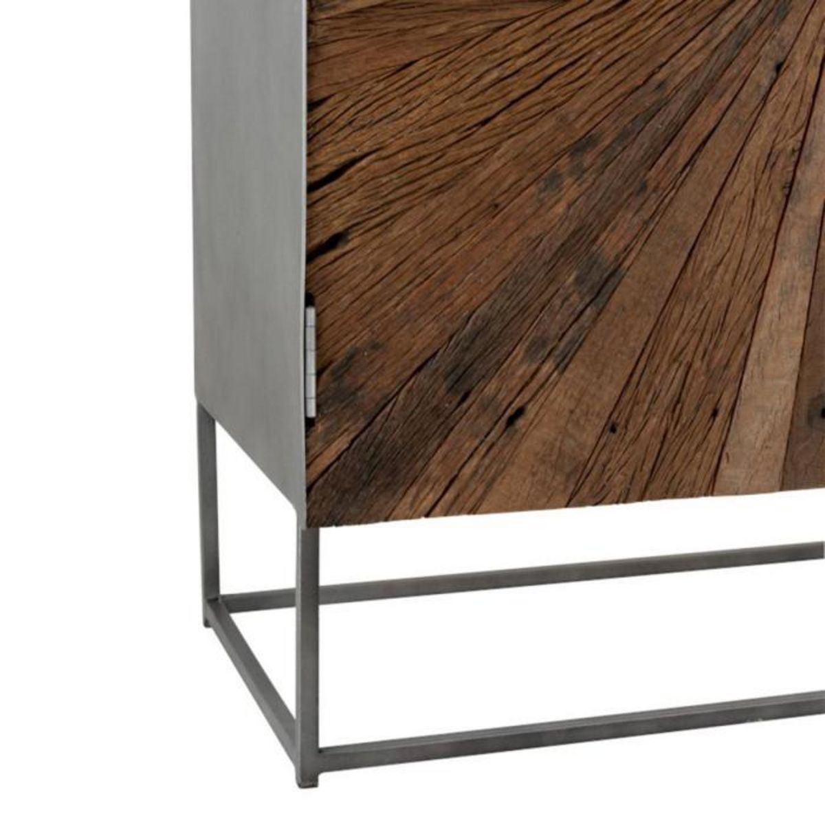 Paris Prix Commode 2 Portes en Bois  Shanil  111cm Marron