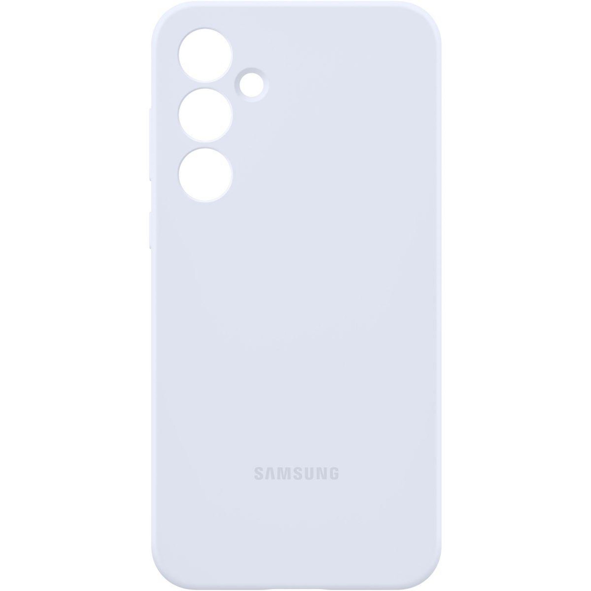 Voir la diapositive 1 : Samsung Coque Samsung A55 5G silicone Bleu Polaire