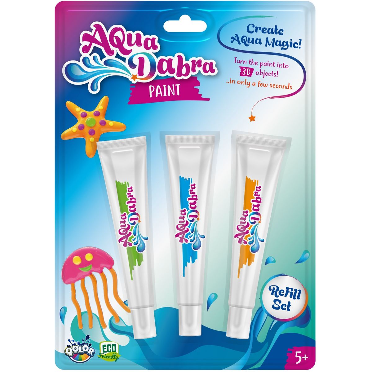Lot de 3 recharges de gel Aquadabra