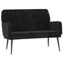Voir la diapositive 2 : VIDAXL Banc Noir 108x79x79 cm Velours