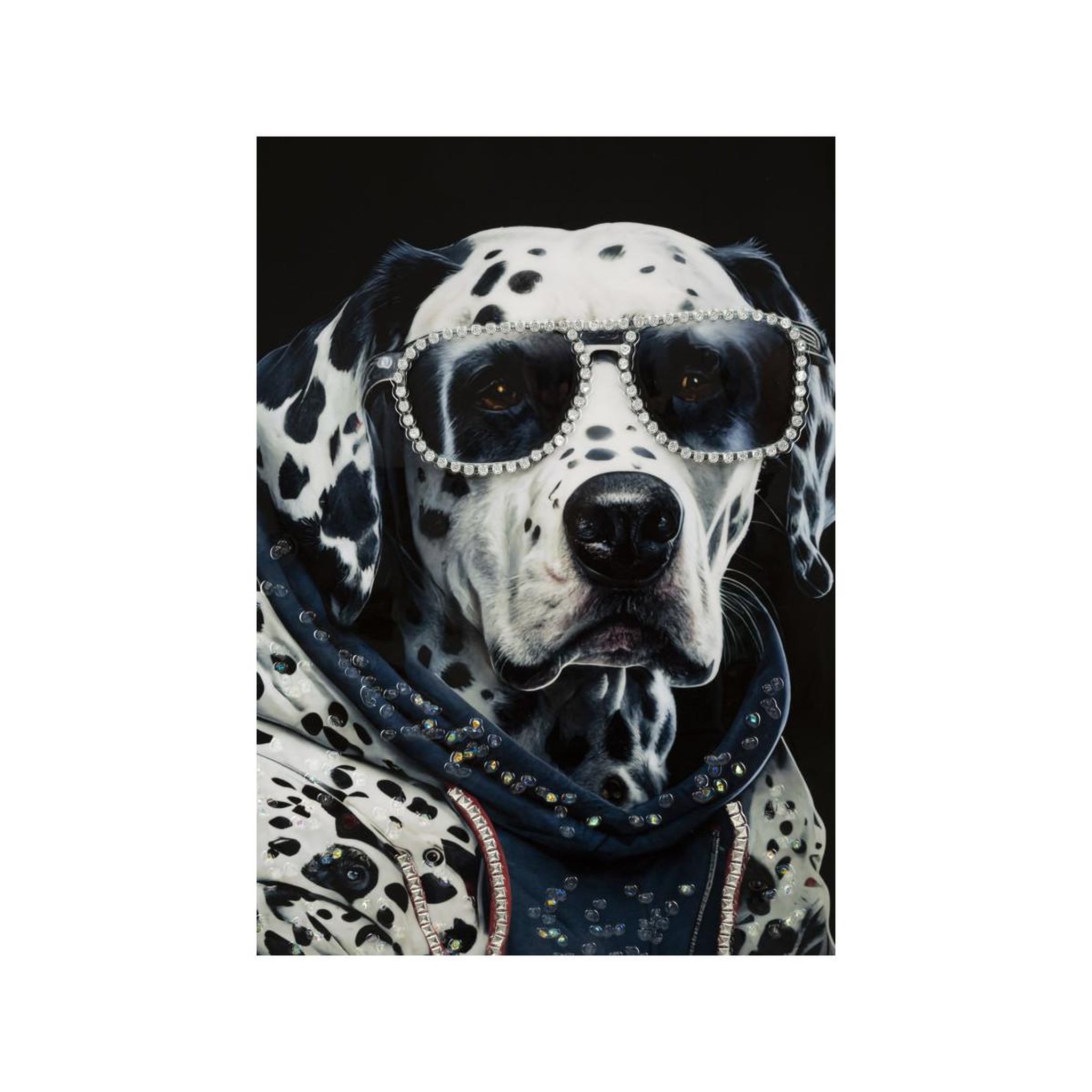Voir la diapositive 5 : Paris Prix Tableau imprimé déco  trap  53x73cm multicolore