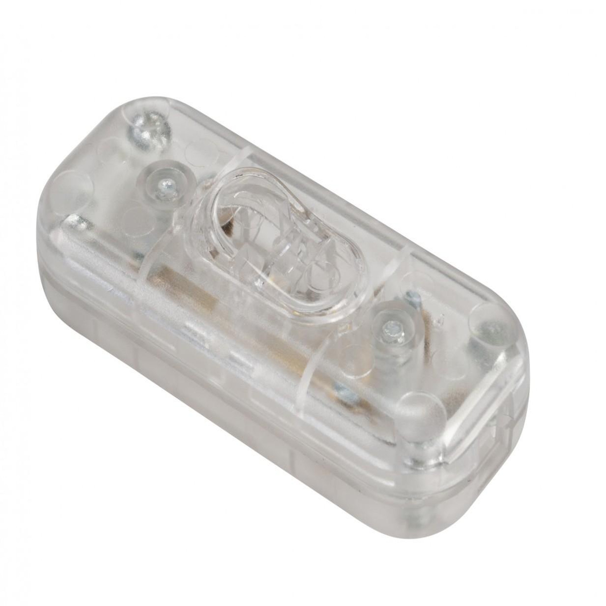 CENTRALE BRICO Interrupteur interrupteur transparent, 2 A, 16 W maxi
