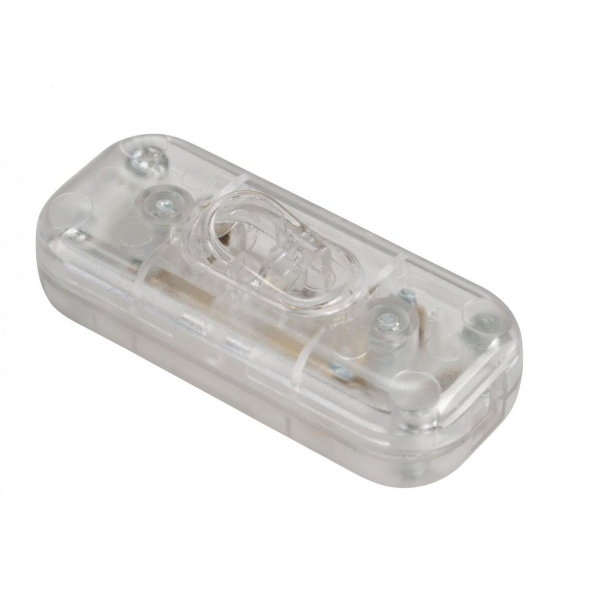 CENTRALE BRICO Interrupteur interrupteur transparent, 2 A, 16 W maxi