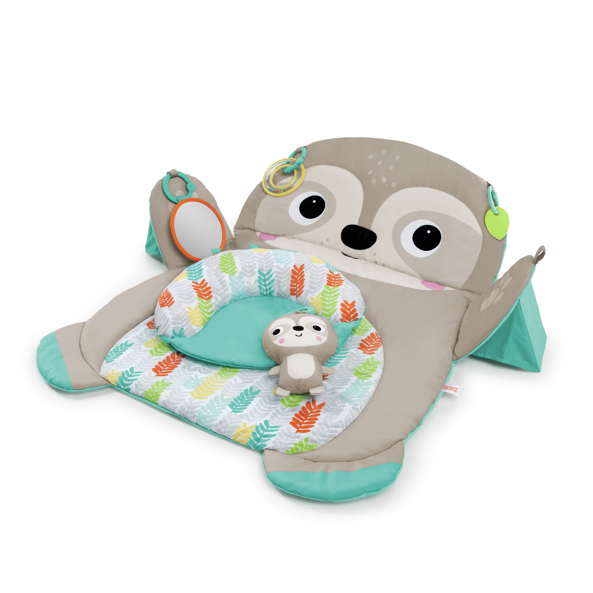 Voir la diapositive 1 : Bright Starts Tapis d'activités Paresseux bébé 