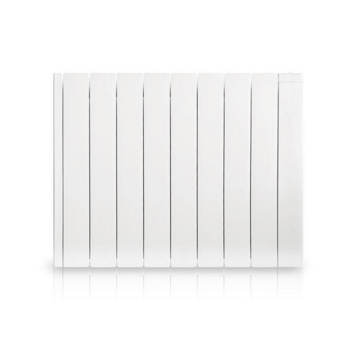 CENTRALE BRICO Radiateur électrique à inertie fluide 1500 W HJM Alanis horizontal blanc