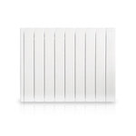 CENTRALE BRICO Radiateur électrique à inertie fluide 1500 W HJM Alanis horizontal blanc