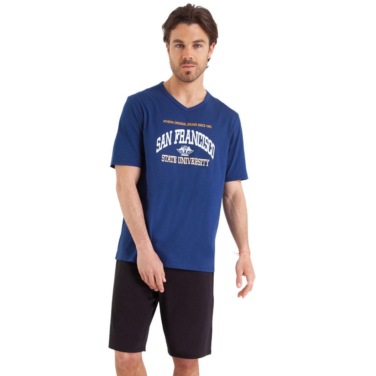 Athena Pyjama court homme Ecopack