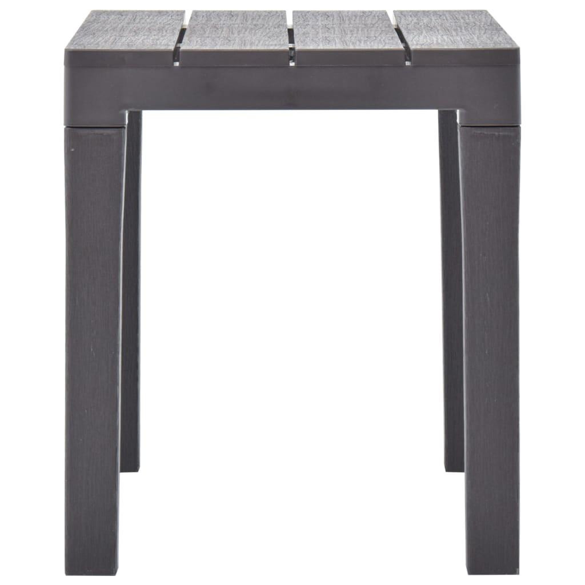 Voir la diapositive 4 : VIDAXL Bancs de jardin lot de 2 Moka Plastique