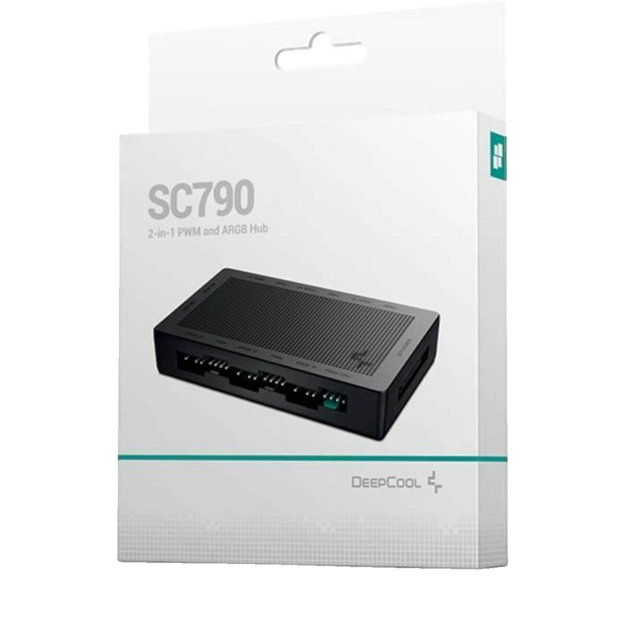 Voir la diapositive 2 : Deepcool Contrôleur de ventilateur DeepCool SC790 Hub PWM et ARGB