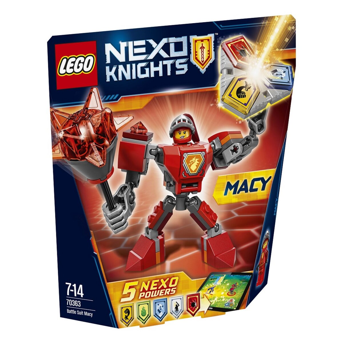 LEGO Nexo knights 70363 - La super armure de Macy