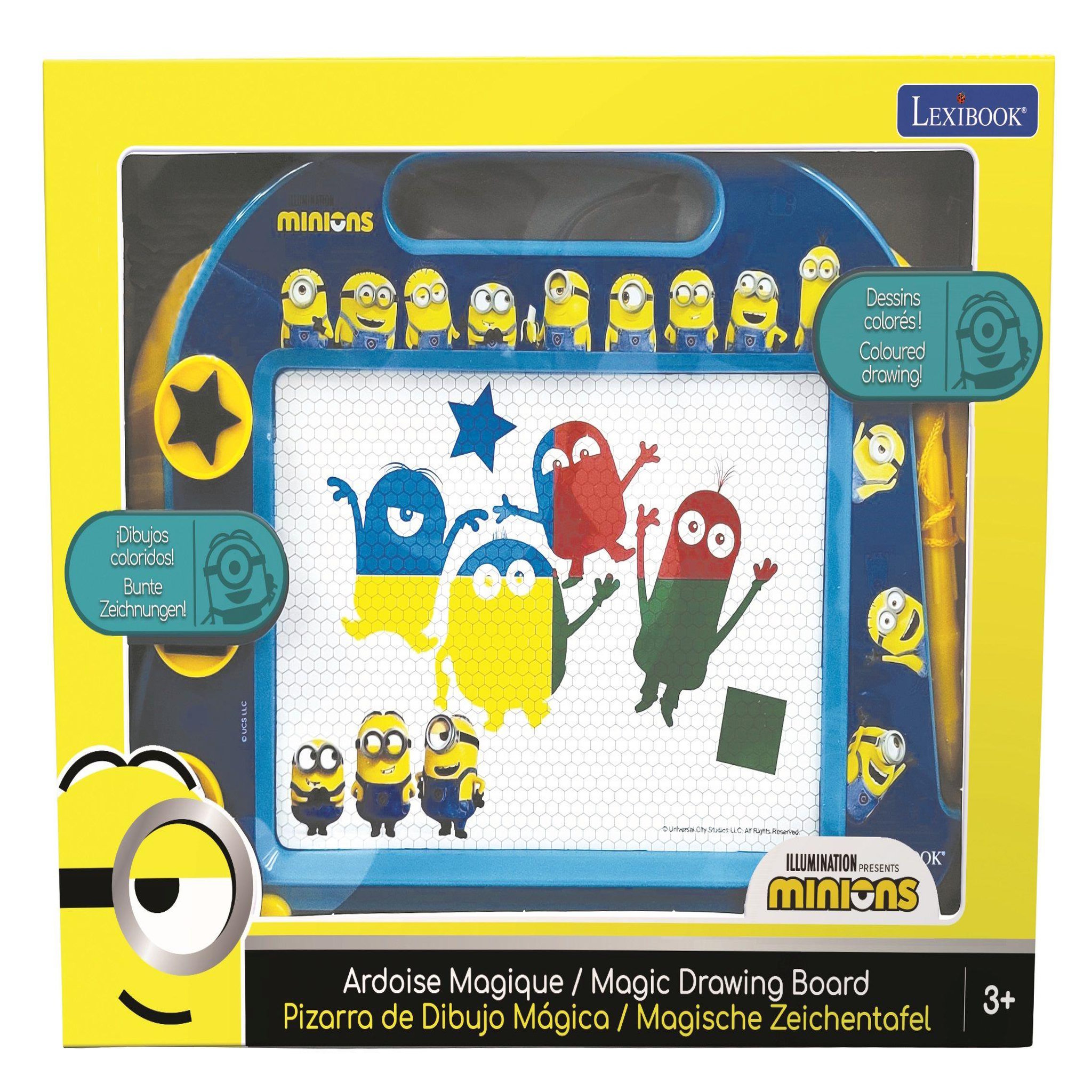 Voir la diapositive 2 : Lexibook Ardoise Magique Minions