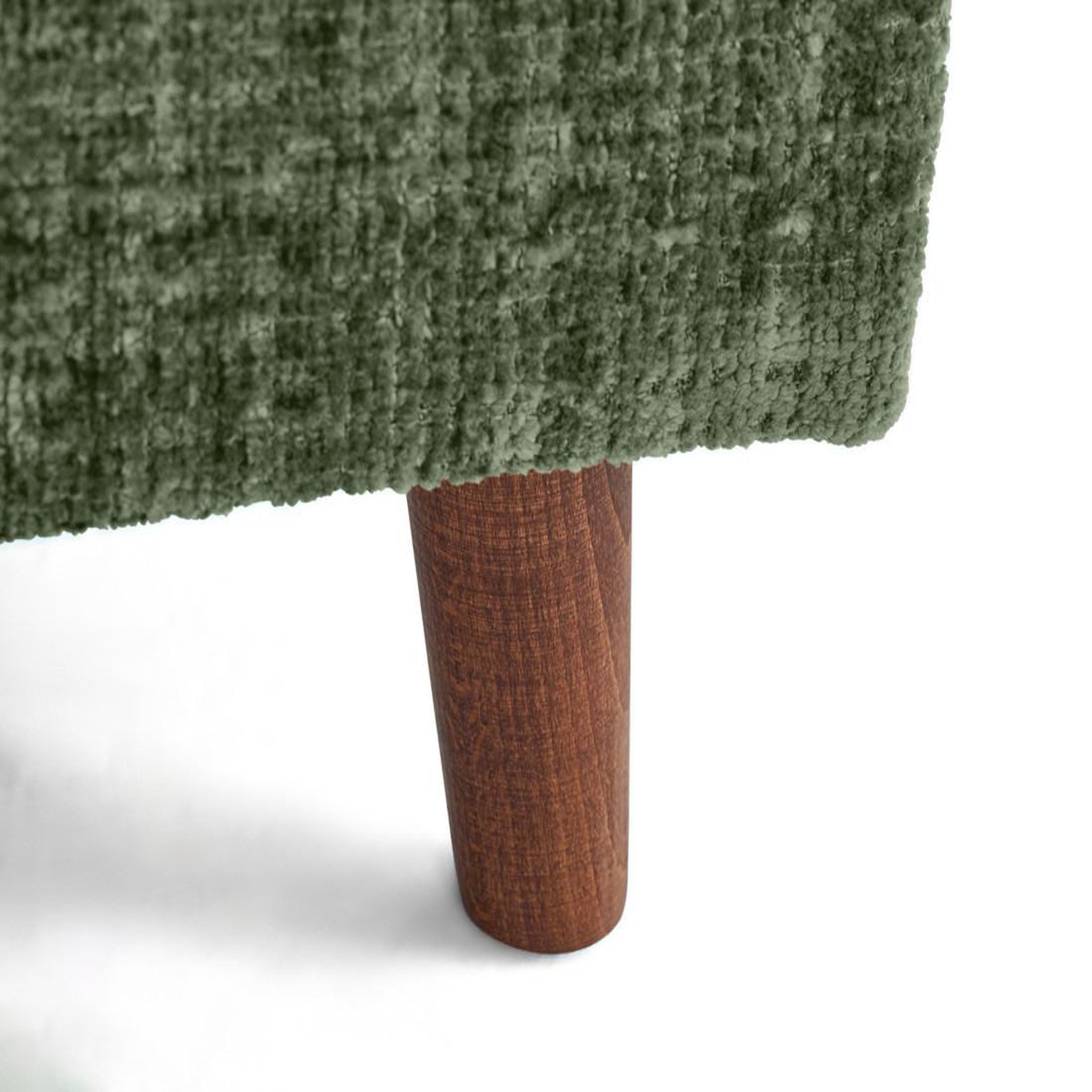 Voir la diapositive 5 : LISA DESIGN Rune - pouf en velours texturé