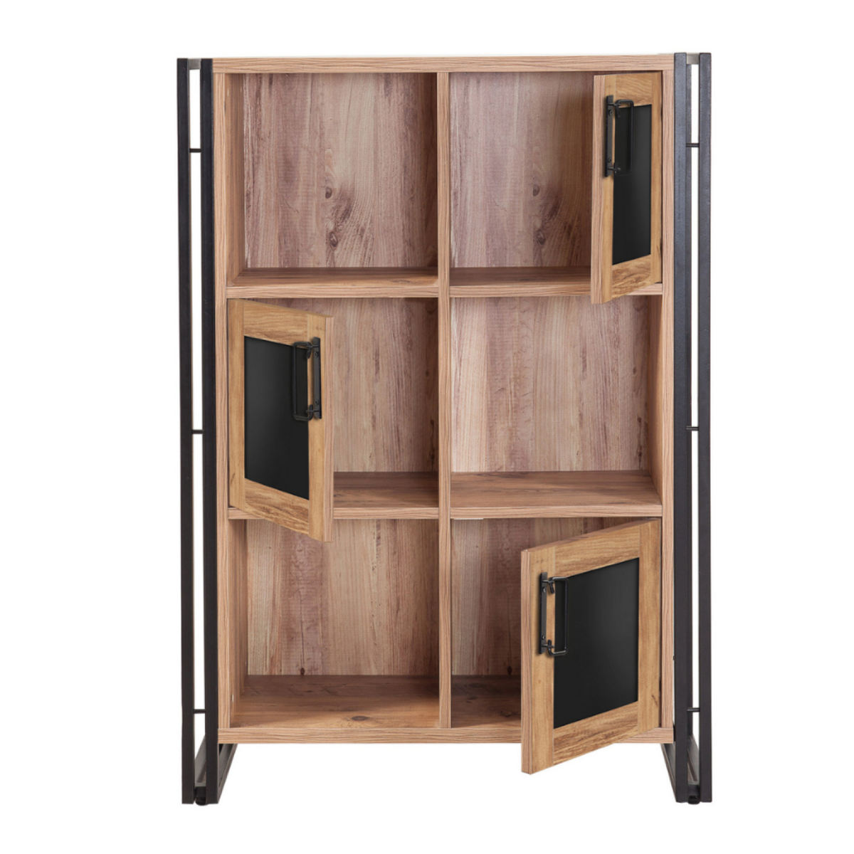 CONCEPT USINE Meuble étagères avec portes ERNA