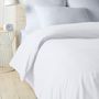 Voir la diapositive 2 : ACTUEL Housse de couette unie en percale de coton 70 fils - collection permanente