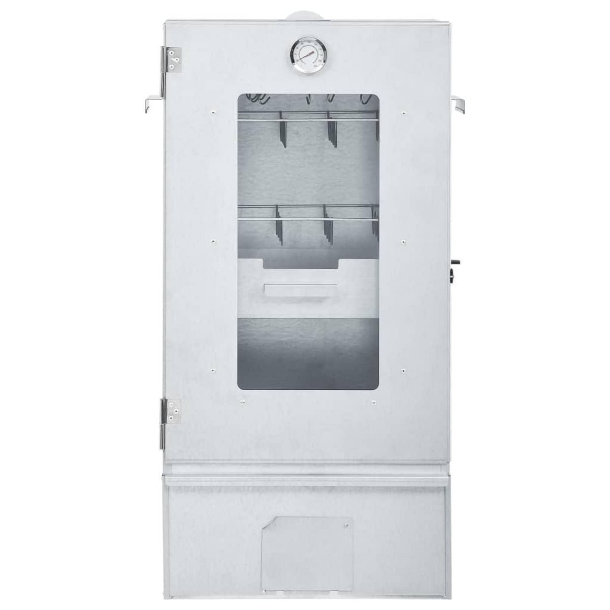 VIDAXL Fumoir a four a BBQ generateur de fumee froide acier galvanise