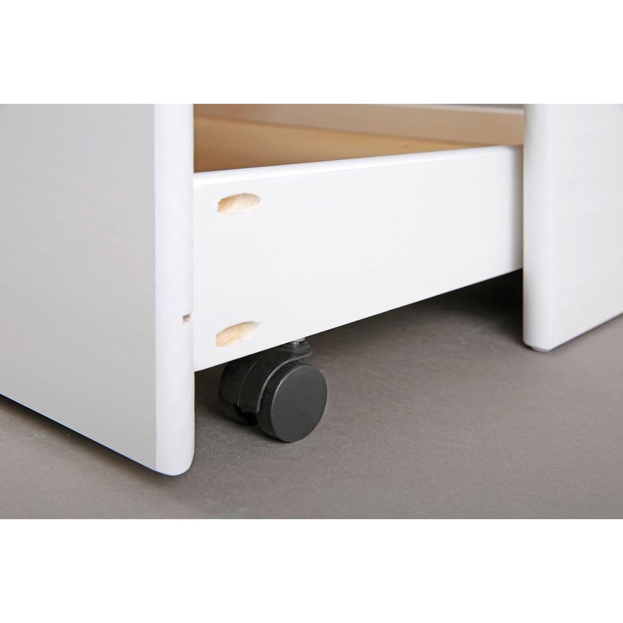 Voir la diapositive 4 : INTERLINK Lit gigogne RIEKA 90x200