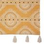 Voir la diapositive 2 : ATMOSPHERA Tapis Déco à Pompons  Namaste  120x170cm Ocre